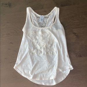 Lace Elephant Detail Tank